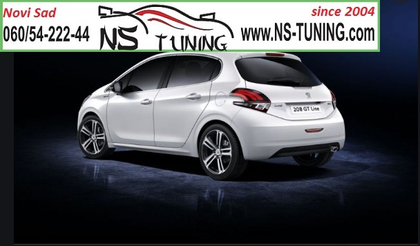 pezo 208 2012 2013 2014 2015 2016 2017 2018  ugradnja parking senzori sa ekranom novi sad ns tuning